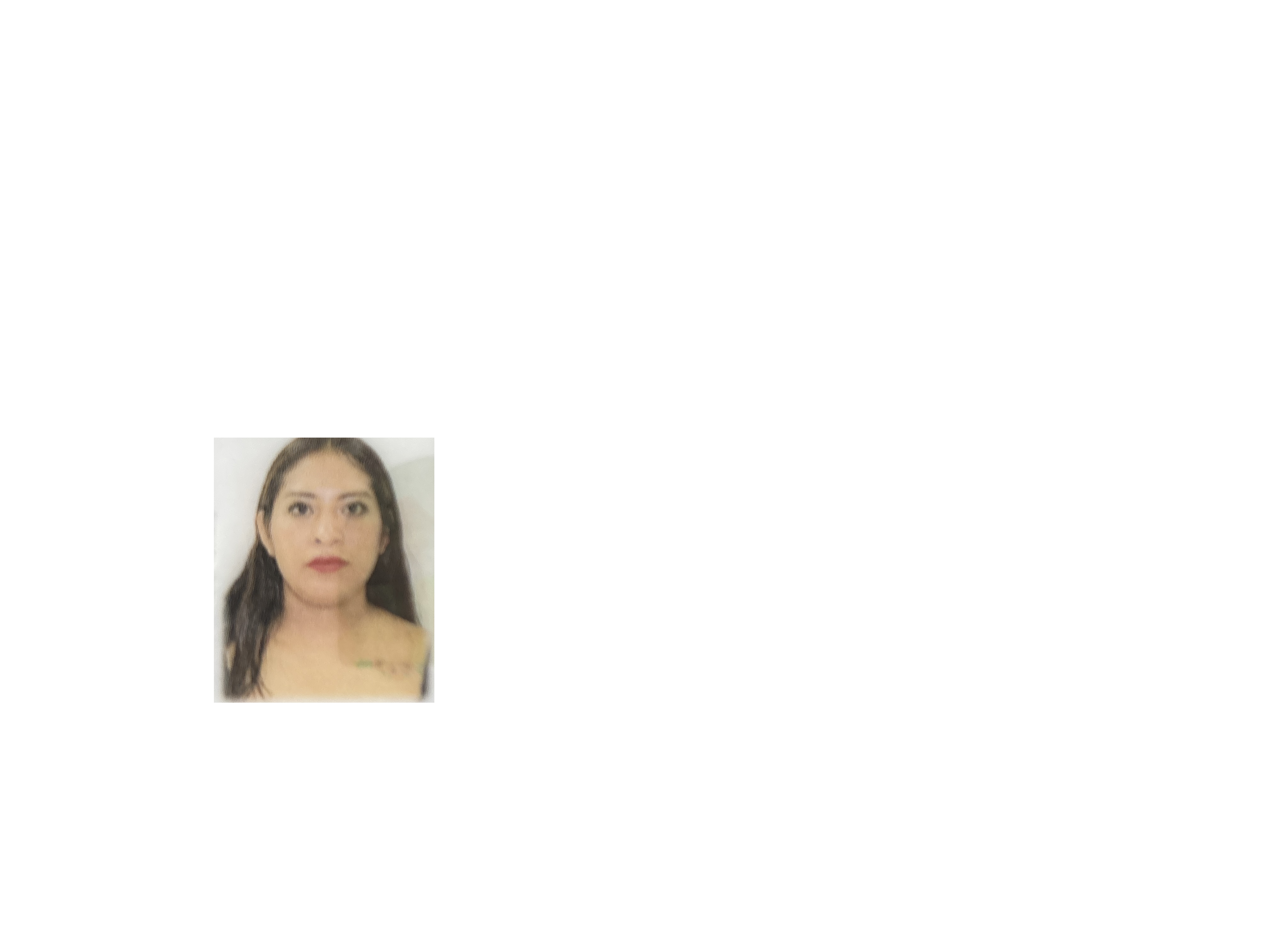 Atend prestador CRISTAL LETICIA ROJAS PALMA