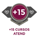 Atend reconocimiento 15 Cursos